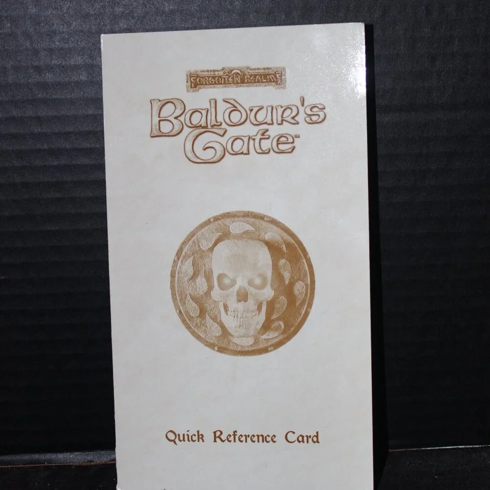 RARE - VINTAGE - COMPLETE BALDUR